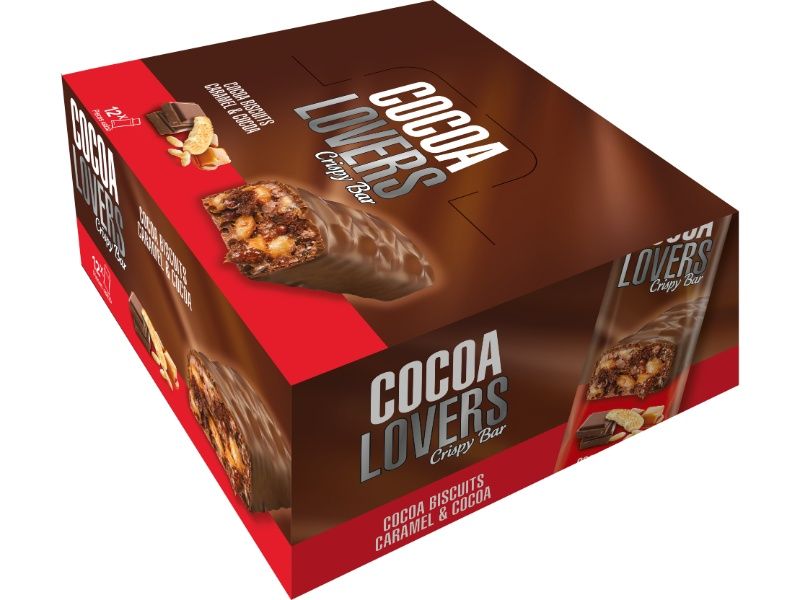Cocoa Lovers Crispy Bar Box - Piece
