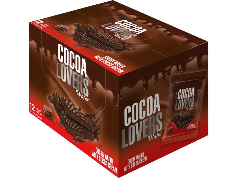 Cocoa Lovers Chocolate Wafer Box