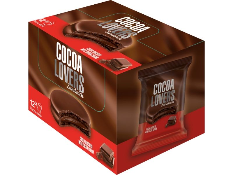 Cocoa Lovers Sandwich Box - Piece