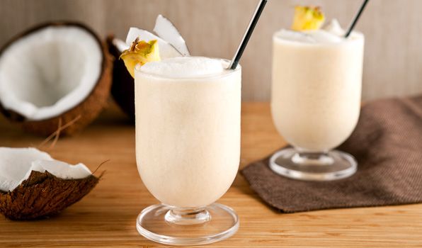 Coconut With Vanilla Juice