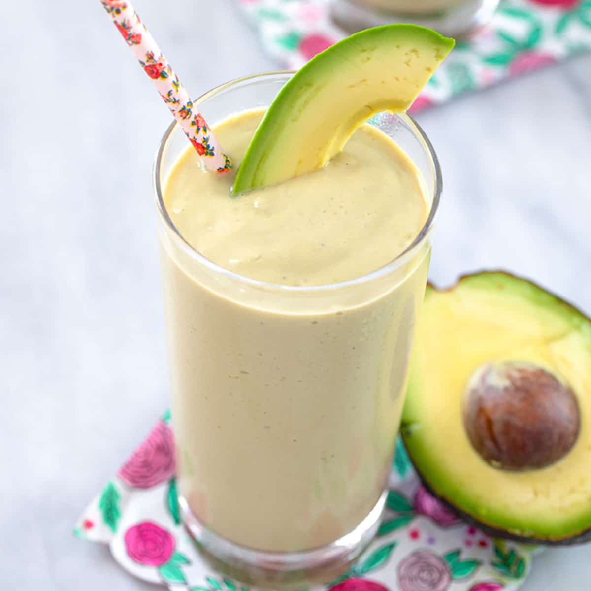 Avocado With Hazelnut Cocktail