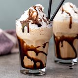 ميلك شيك قهوة