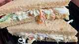 Coleslaw Fries Syrian bread Sandwich