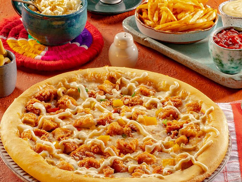 Crunchy Ranch Pizza