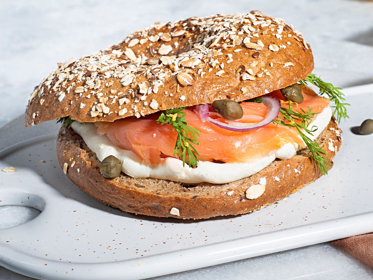 Smoked Salmon Bagel