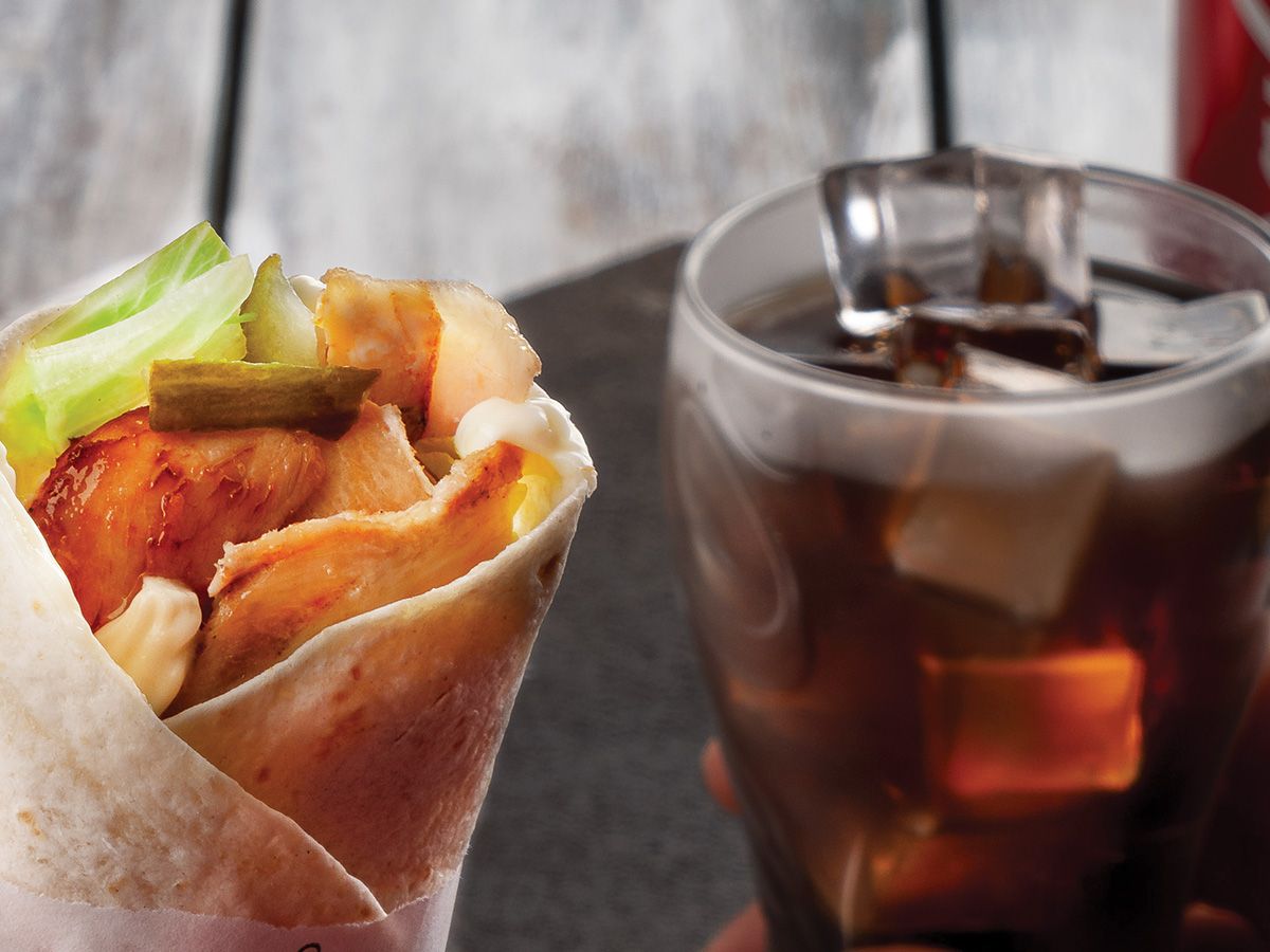 Syrian Chicken Shawarma Saj