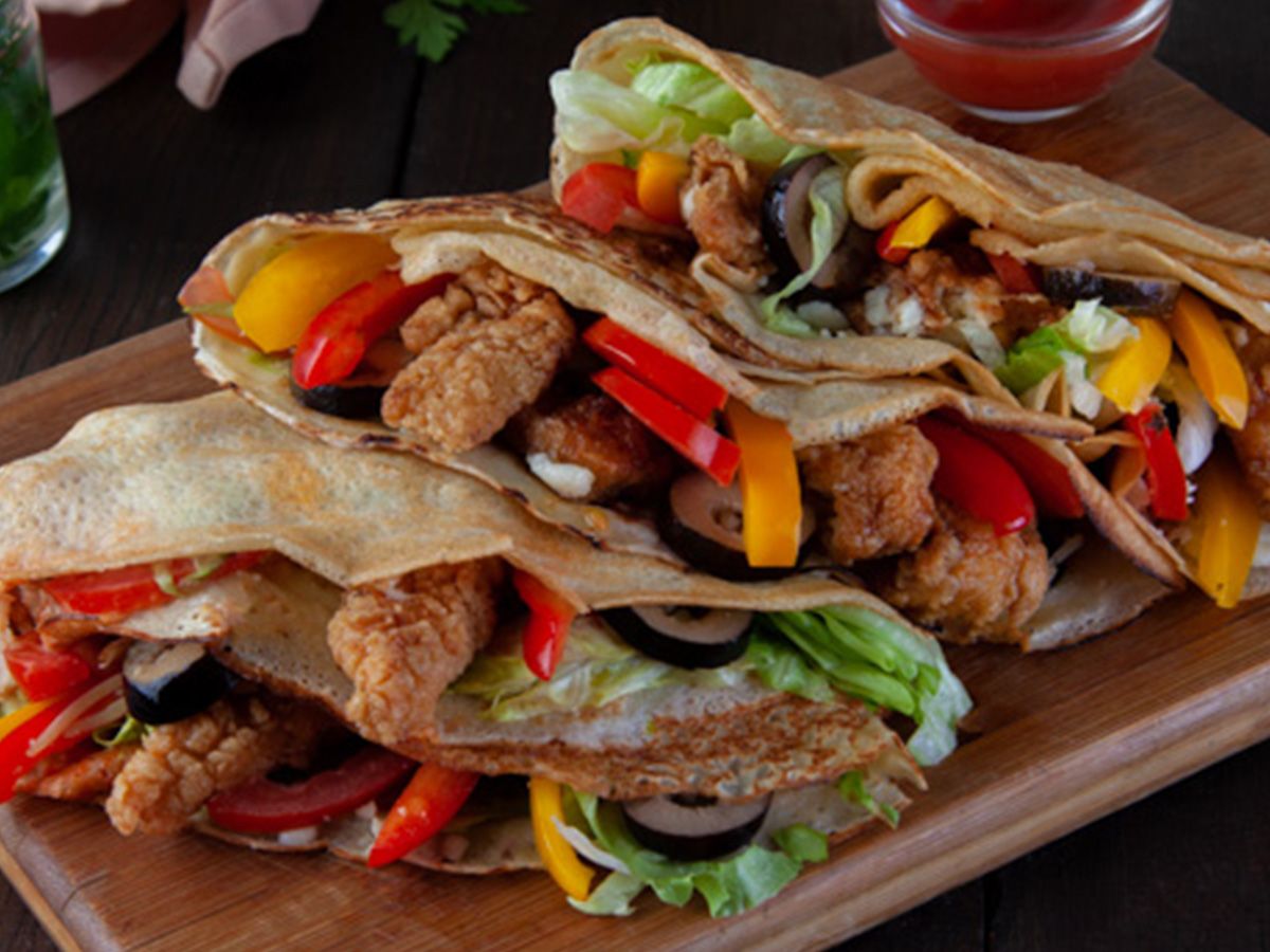 Dinero fajita sandwich