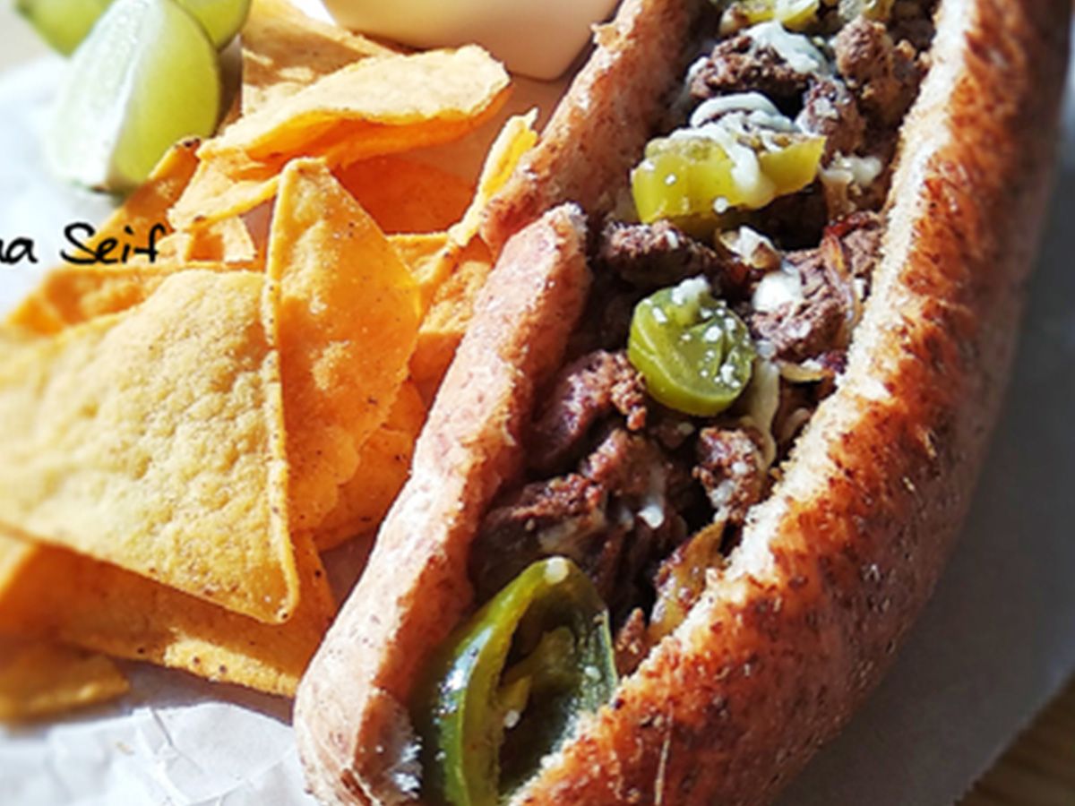 Grilled liver sandwich