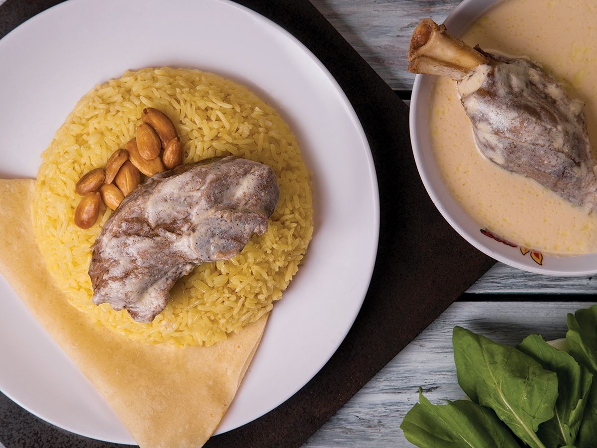 Mansaf meat meal