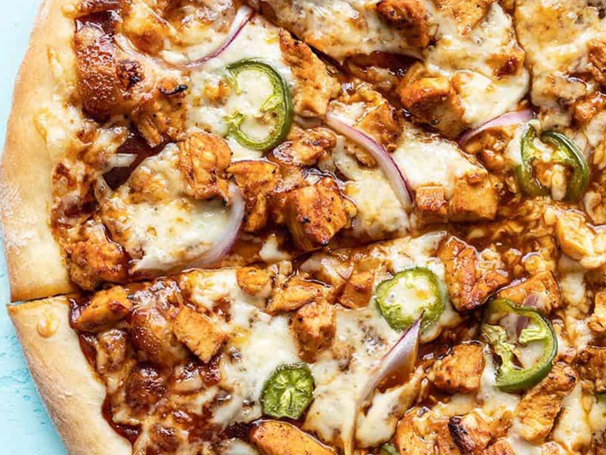 Chicken pizza