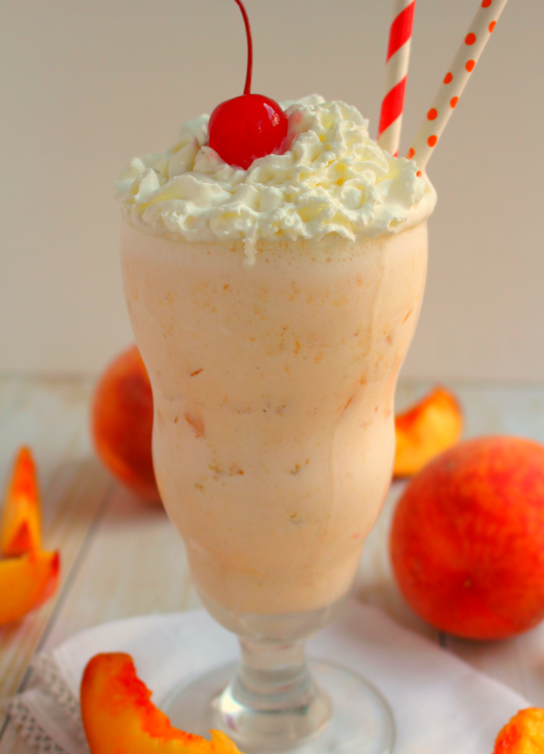 Peach Milkshake