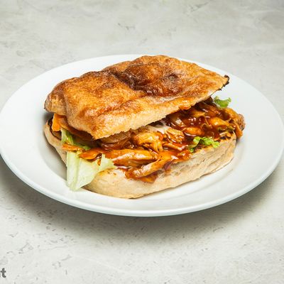 Pulled Chicken Ciabatta sandwich