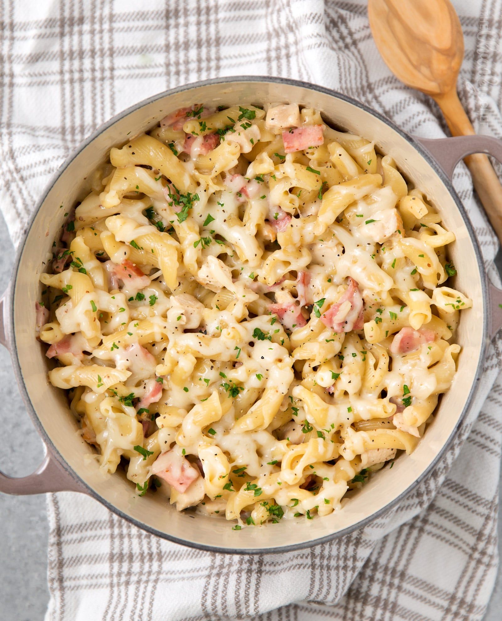 Cordon Bleu Chicken Pasta