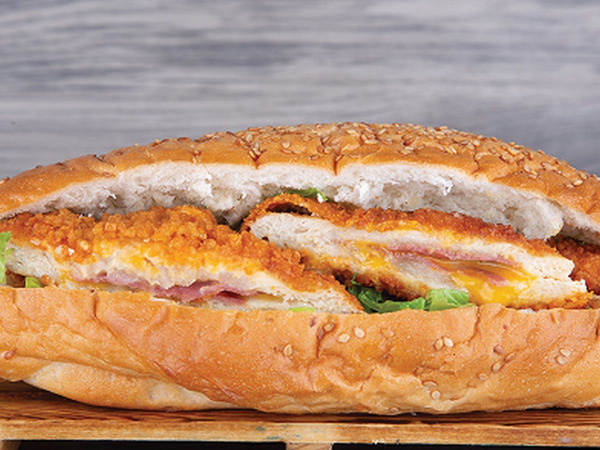 Cordon Bleu Chicken Sandwich