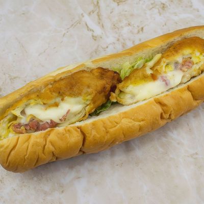 Chicken Cordon Bleu Sandwich