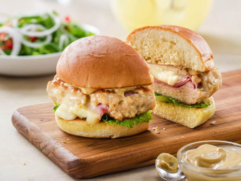 Cordon Burger Sandwich
