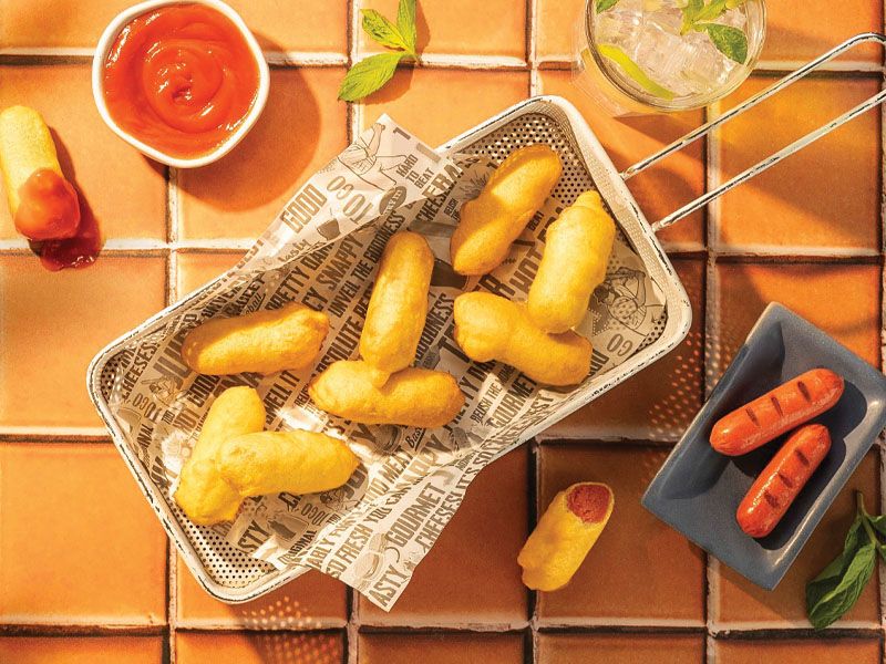 Corn Dog Bites