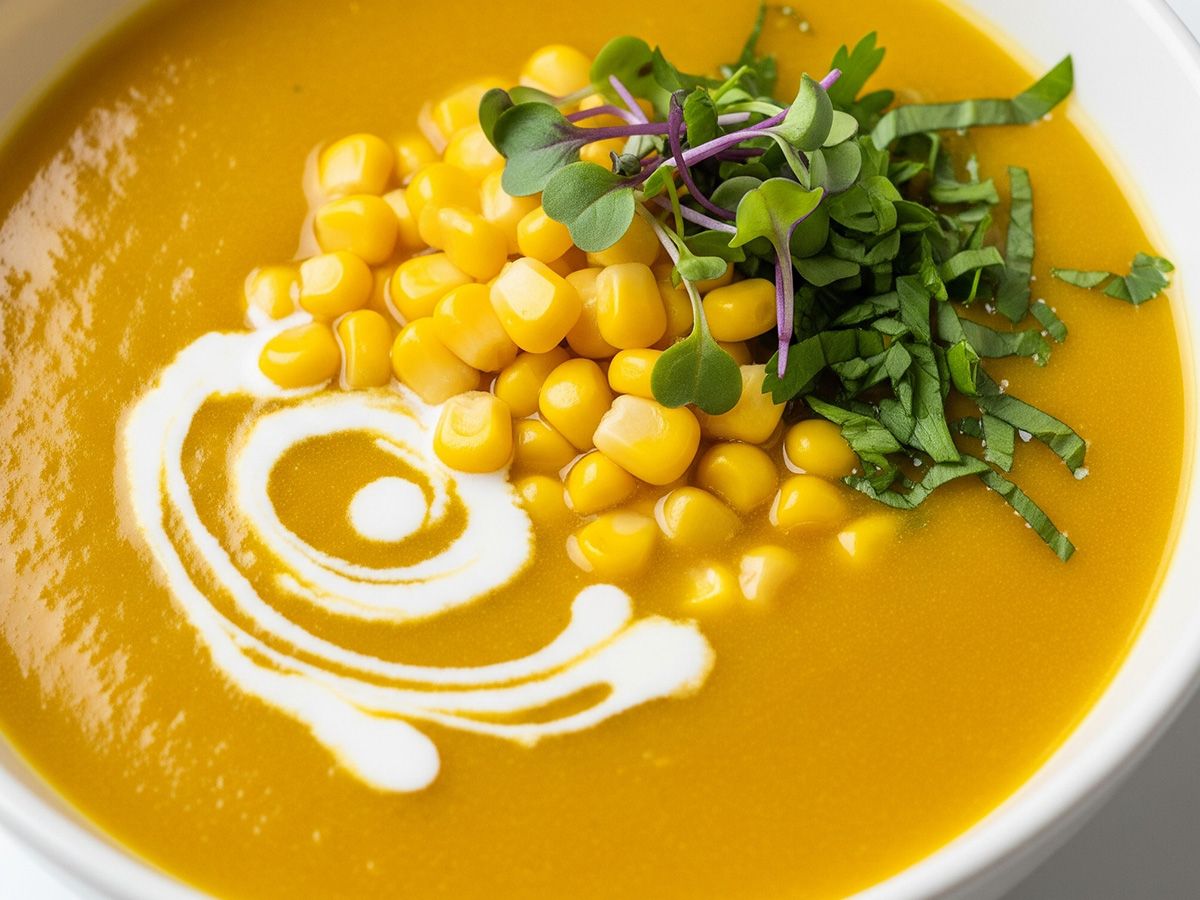 Cream Of Sweet Corn Soup