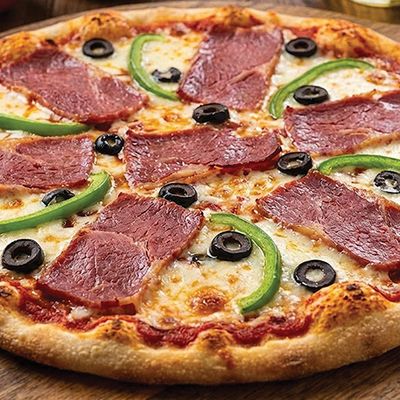 Corned Beef Pizza