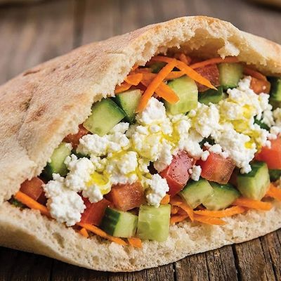Quraish cheese With Salad Sandwich