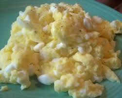 Box Of Cottage Cheese With Eggs