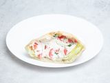 Cottage Cheese With Mixture And Olive Oil Sandwich
