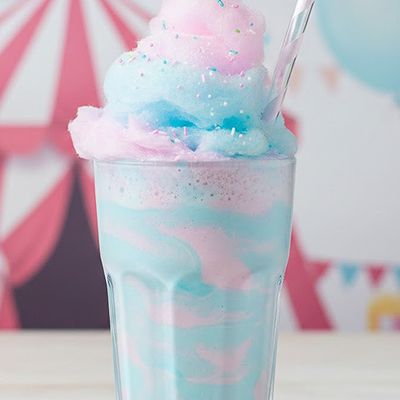 Cotton Candy Milkshake