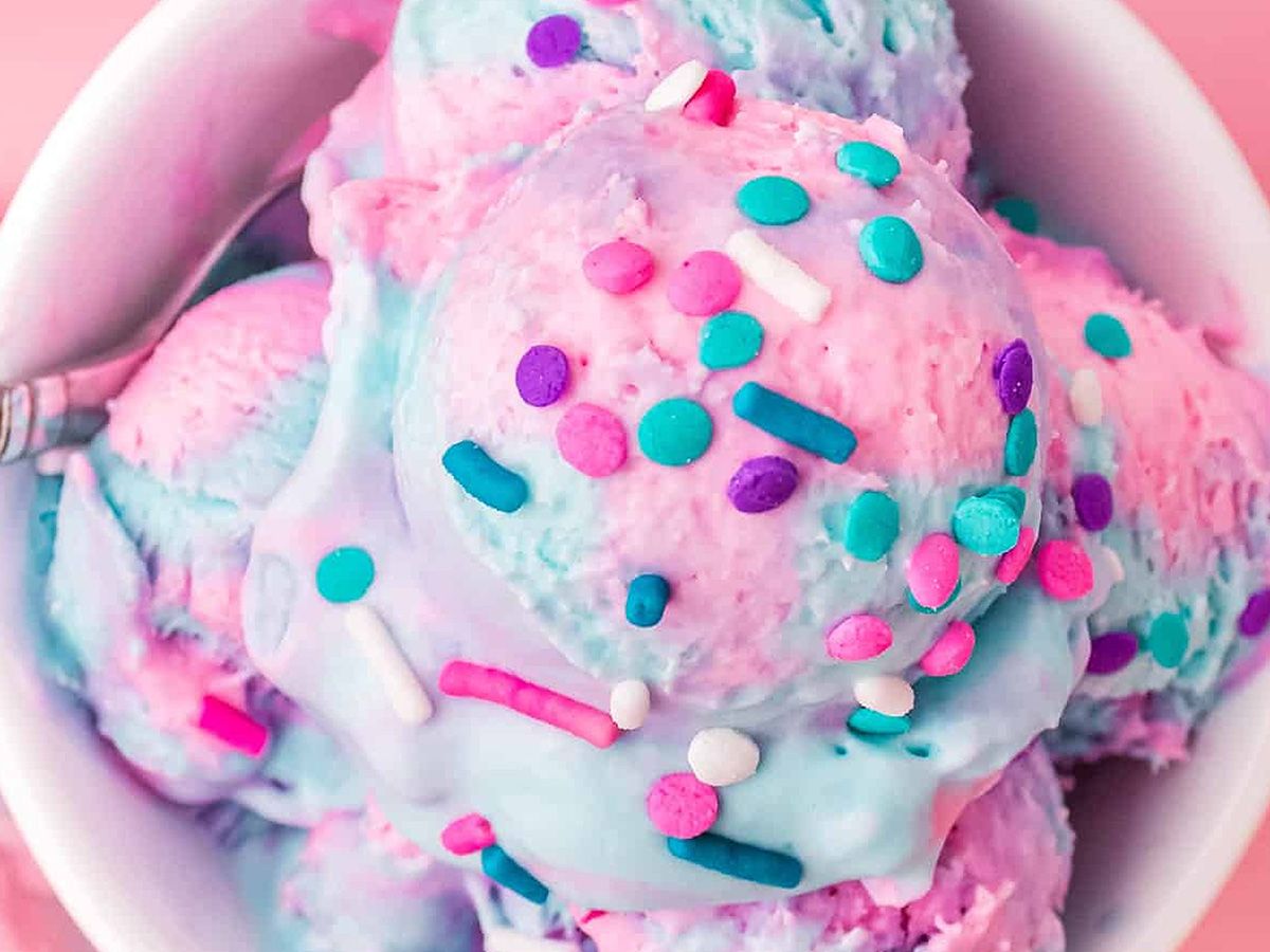 Cotton Candy Ice Cream