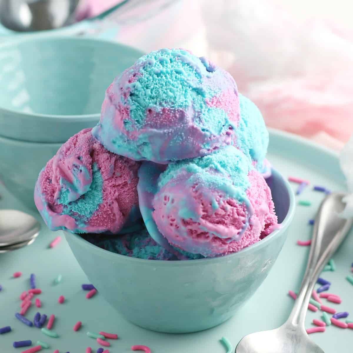 Cotton Candy Ice Cream
