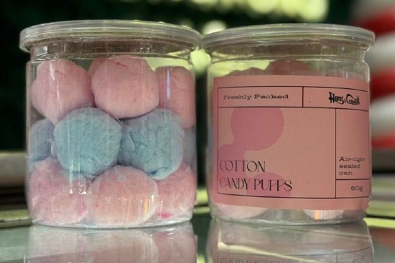 Cotton Candy Puffs Can