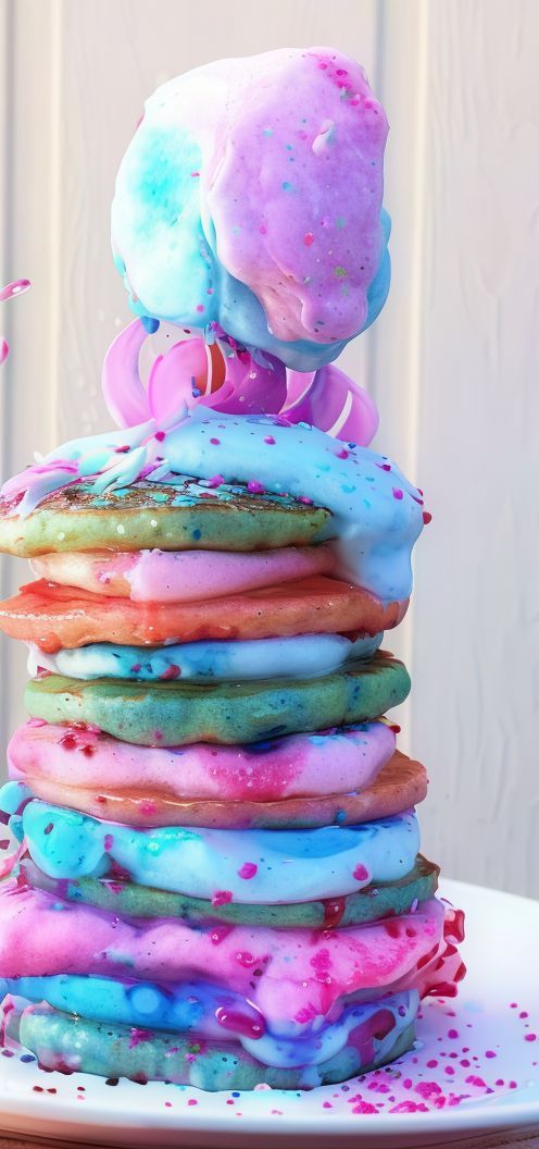 Bubble Gum Pancakes 12 Pieces