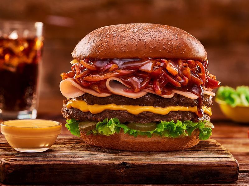 Country Bbq Burger Sandwich