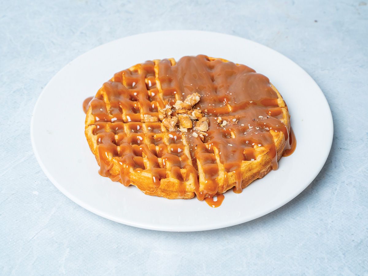 Caramel Belgian Waffle