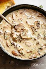 Cream And Mushroom Soup