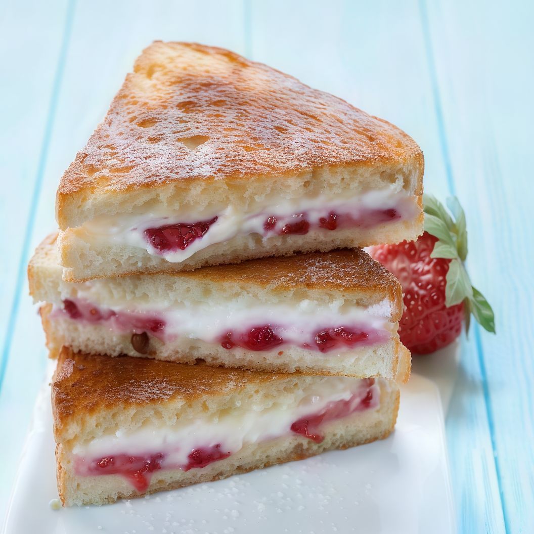 Cream Jam Sandwich