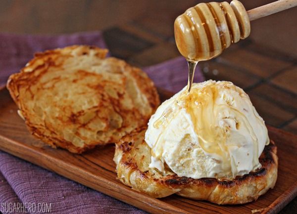 Cream With Honey Sandwich