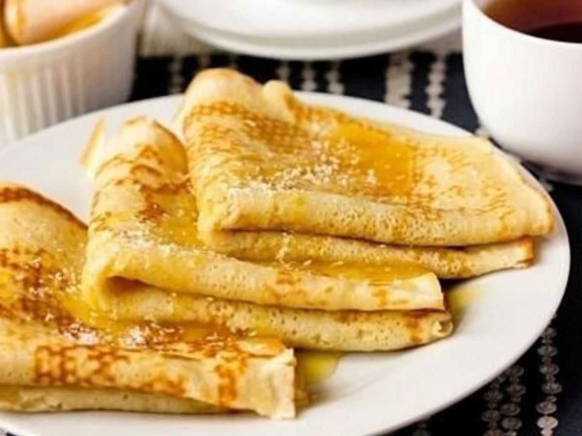 Cream And Honey Crepe