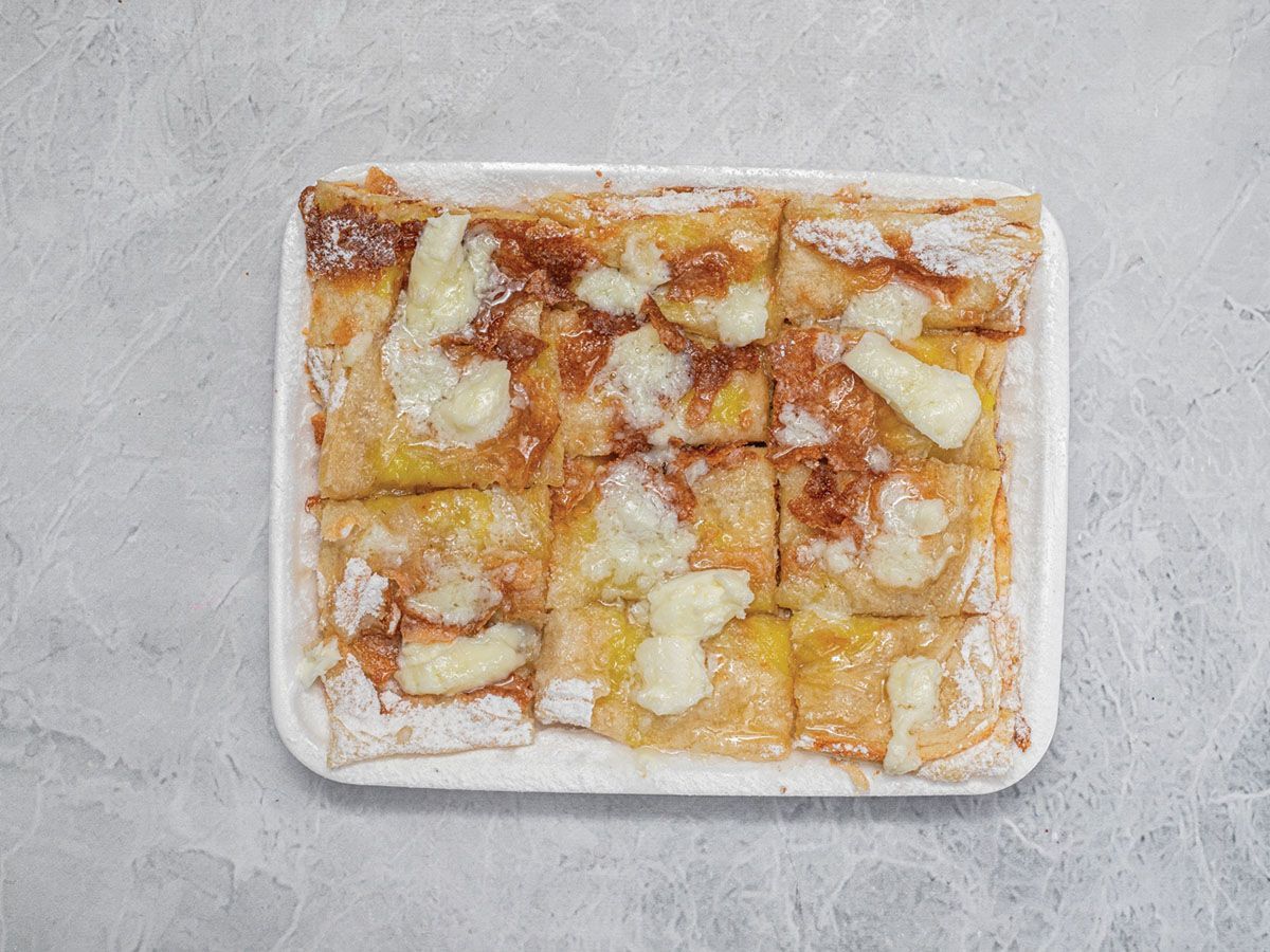 Medium Qeshta honey and milk pie