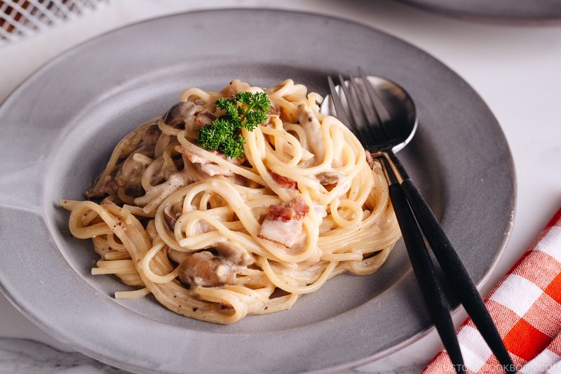 Spaghetti With Mushroom