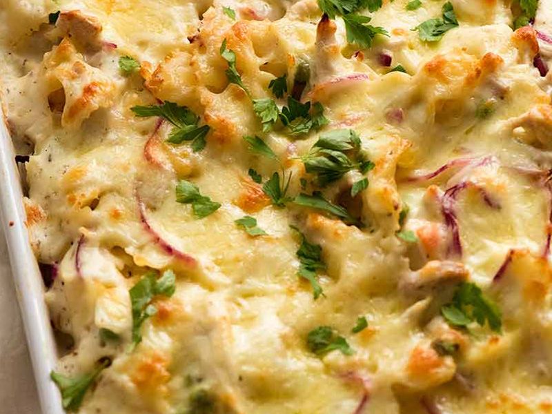 Strips With Cheese Pan