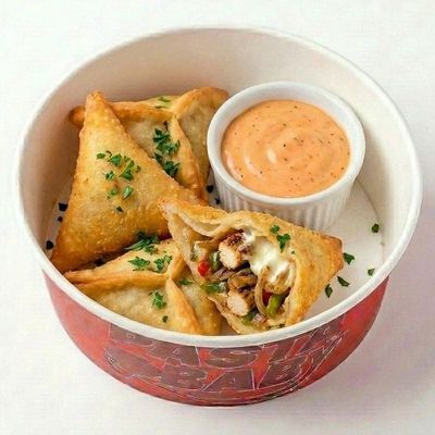 فطائر دجاج كريمية