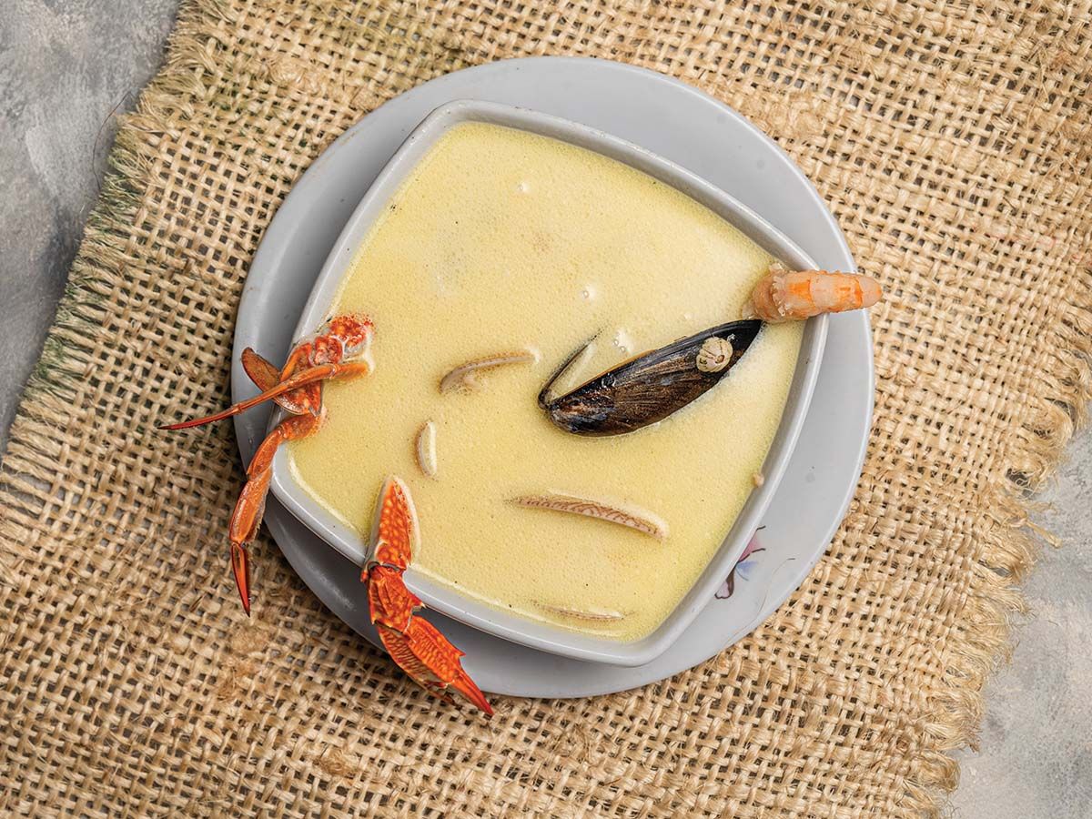 Creamy Seafood Soup
