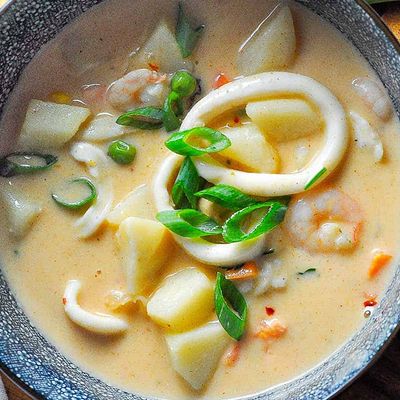 Creamy Seafood Soup