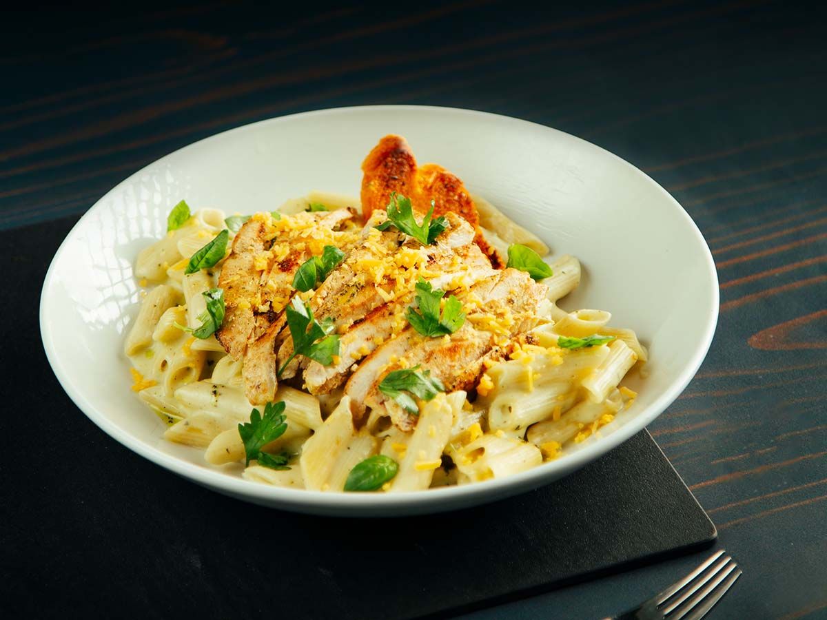 Creamy Pesto Chicken Pasta