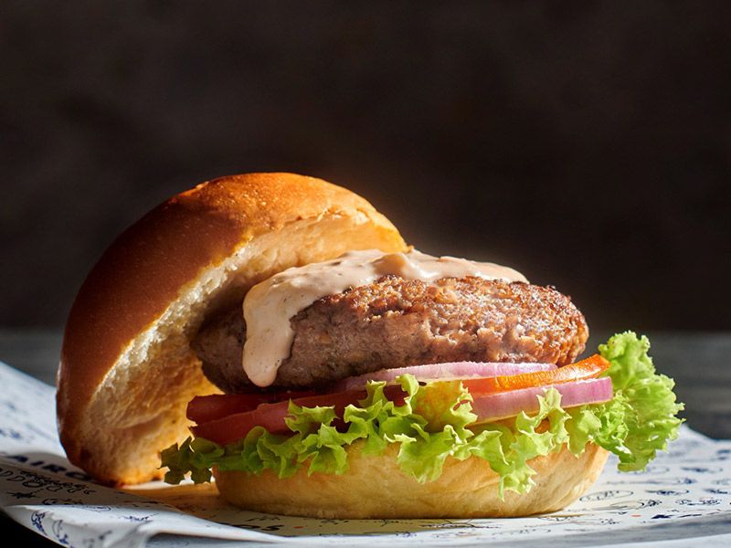 Create Your Own Beef Burger Sandwich