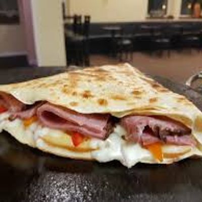 Shish Tawook And Chicken Pane Crepe