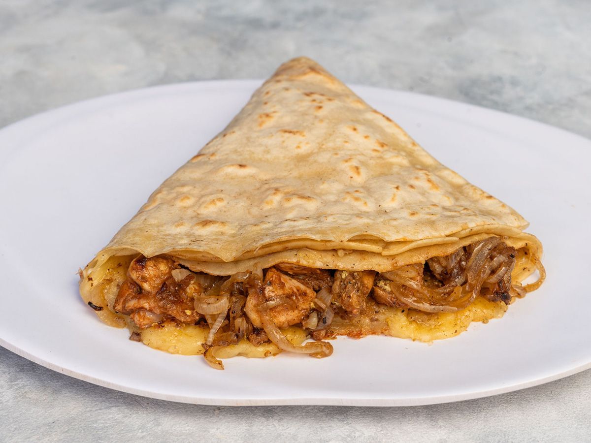 Grilled Chicken Crepe