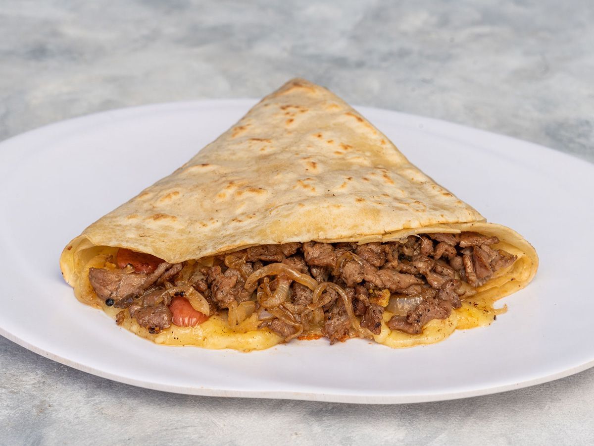 Meat Shawerma Crepe