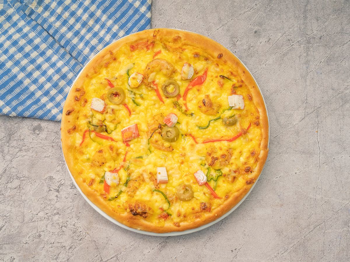 Seafood Italian Pizza