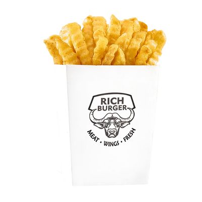 Crinkle cut fries